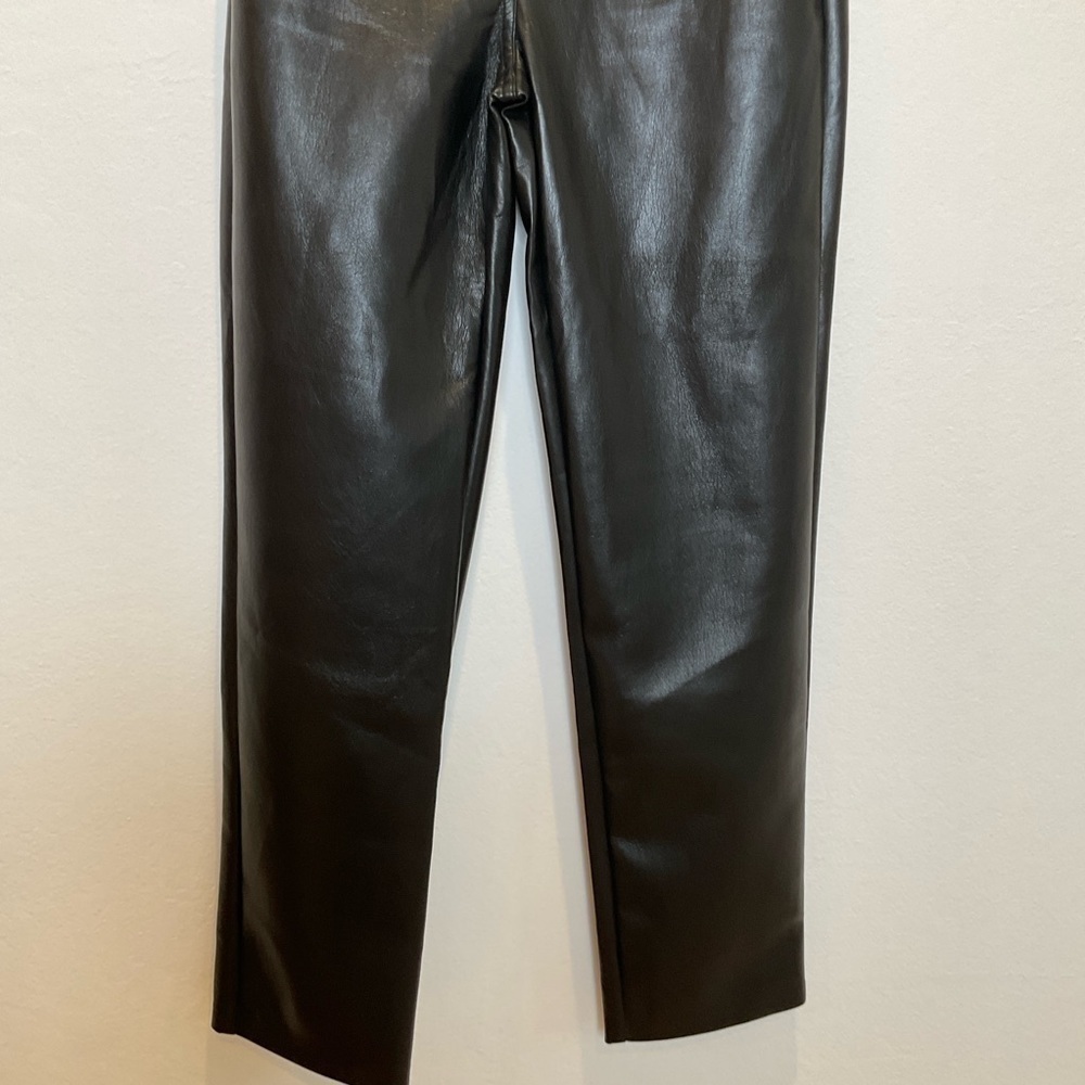 Wilfred The Melina Vegan Leather High-waisted Pant Black Size 4 - Picture 5 of 16
